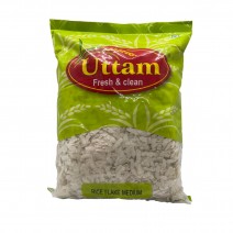 Uttam Rice Flake Medium - Krazy Bazaar